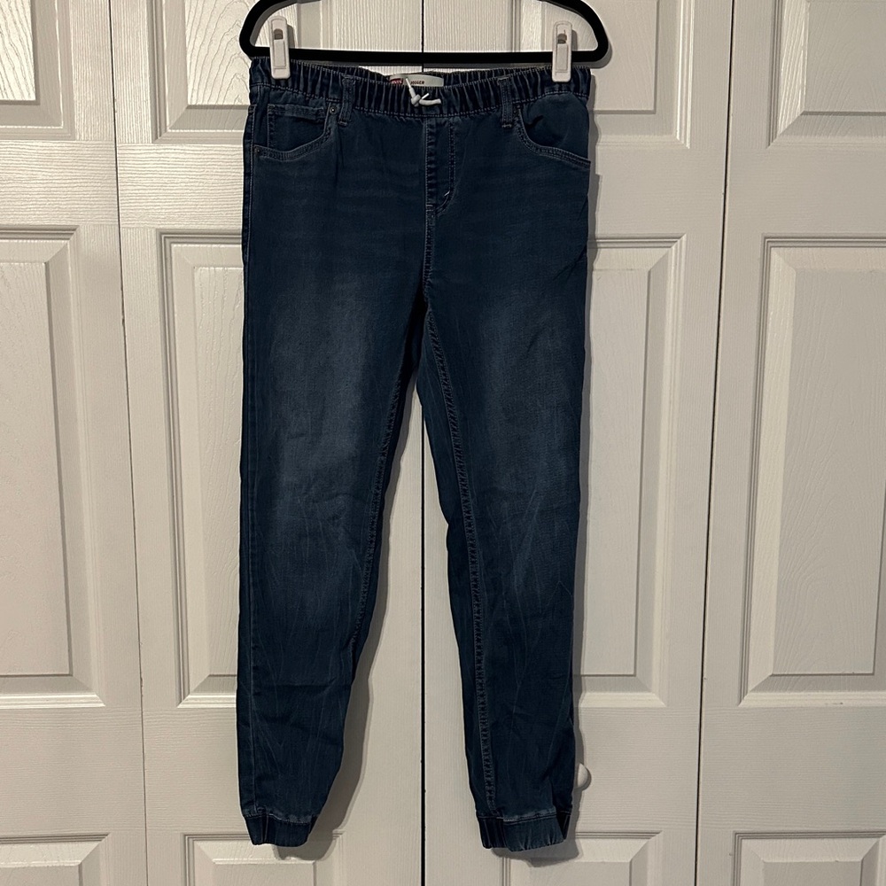 Levi’s Dark Blue Denim Joggers